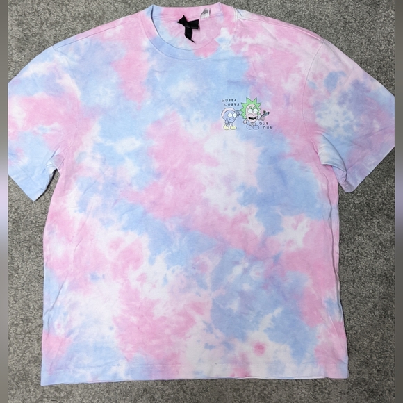 Rick and Morty Tie Dye T-shirt - Picture 1 of 5